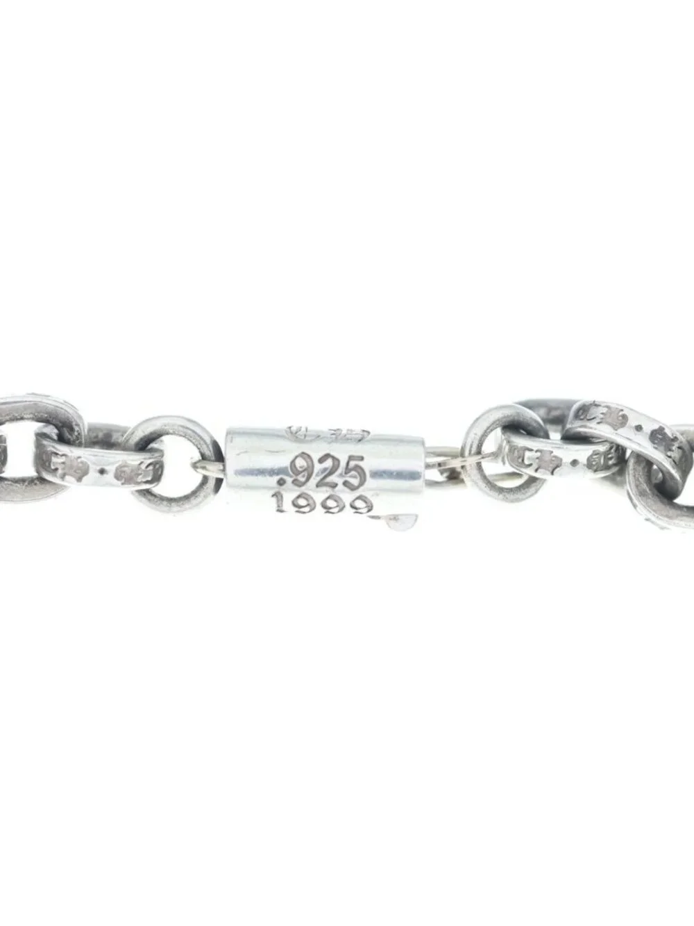 Chrome Hearts Paper Chain 18 Necklace Silver